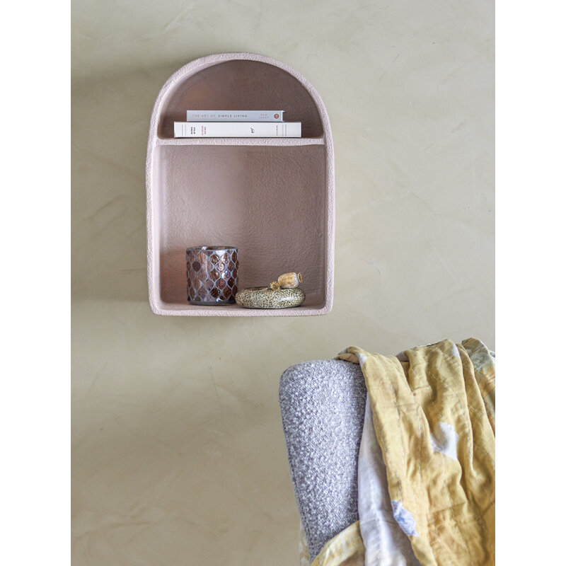 Bloomingville-collectie Denia Shelf Nature Polyresin