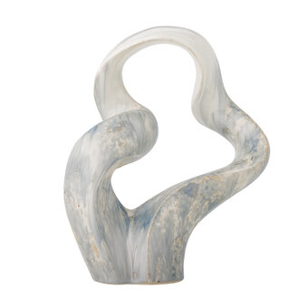 Bloomingville Rouyi Deco Grey Stoneware