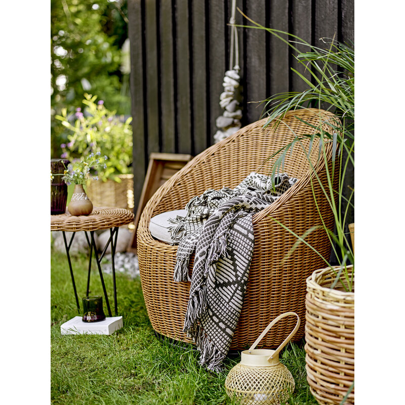 Bloomingville-collectie Roccas Salontafel Bruin Polyrotan