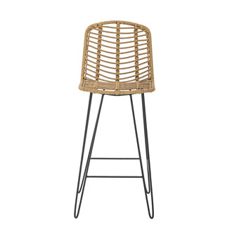 Bloomingville Vargas Bar Chair Nature Polyrattan