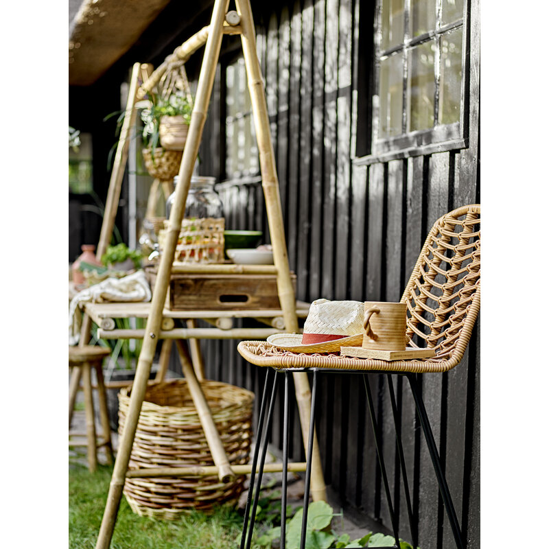 Bloomingville-collectie Vargas Bar Chair Nature Polyrattan