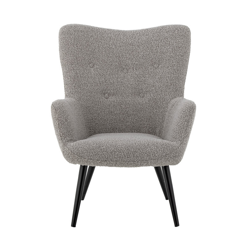 Bloomingville-collectie Perry Lounge Chair Nature Polyester