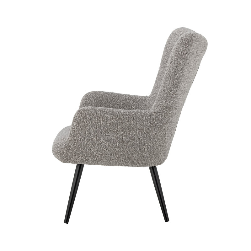 Bloomingville-collectie Perry Lounge Chair Nature Polyester