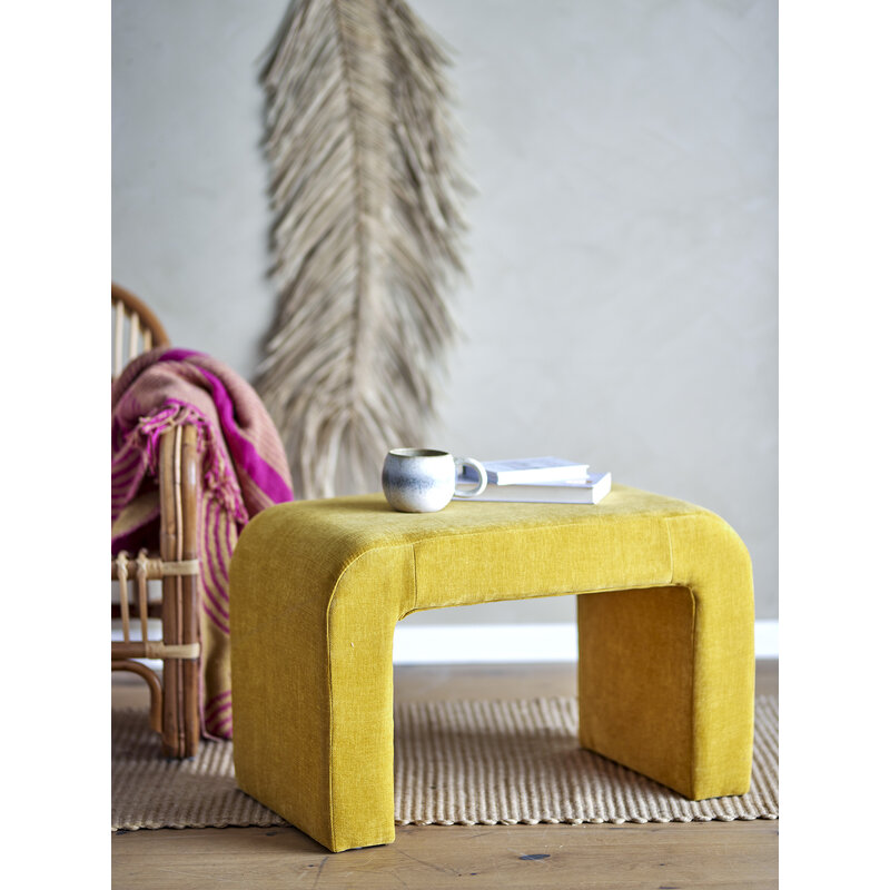 Bloomingville-collectie Bobbie Stool Yellow Polyester