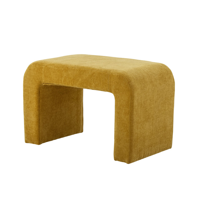 Bloomingville-collectie Bobbie Stool Yellow Polyester