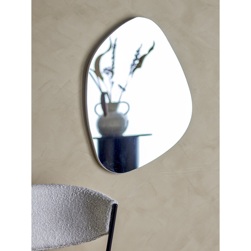 Bloomingville-collectie Aimie Wall Mirror Silver Glass