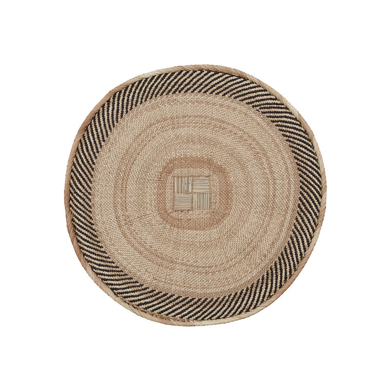 House Doctor-collectie Baskets Tonga, Assorted, Size and pattern will vary, Dia: 45 cm