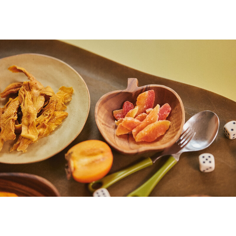 HKLIVING-collectie Acacia apple bowl M
