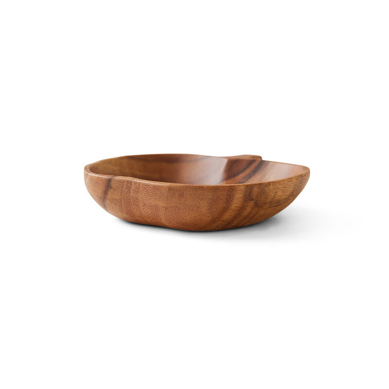 HKLIVING-collectie Acacia apple bowl M