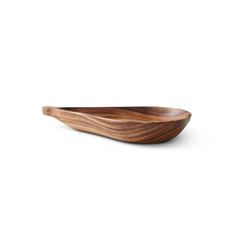 HKLIVING-collectie Acacia pear bowl M