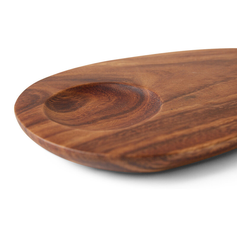 HKLIVING-collectie Acacia avocado platter