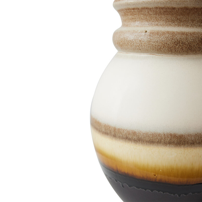 HKLIVING-collectie Grand floor vase vanilla