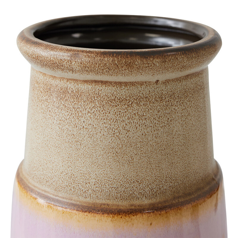 HKLIVING-collectie Grand floor vase caramel