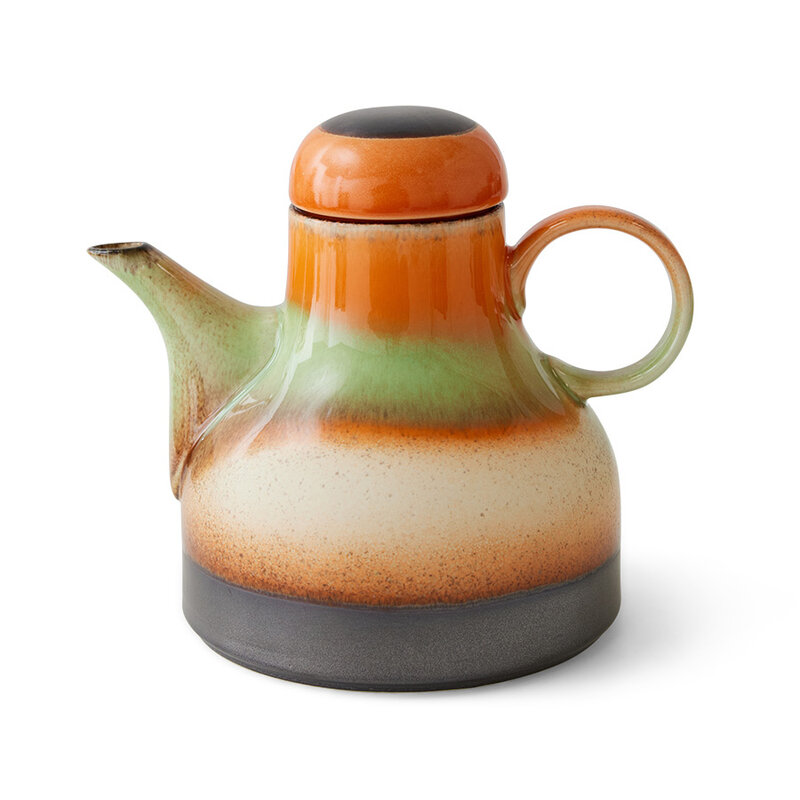 HKLIVING-collectie 70s Keramieks: koffiepot morning