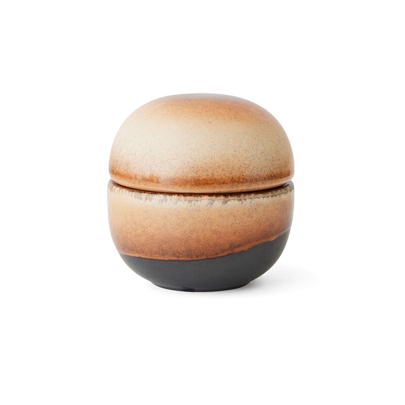 HKLIVING-collectie 70s ceramics: sugar pot 8 AM