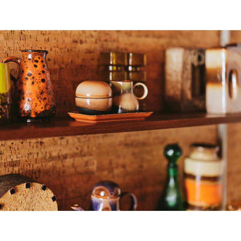 HKLIVING-collectie 70s ceramics: sugar pot 8 AM