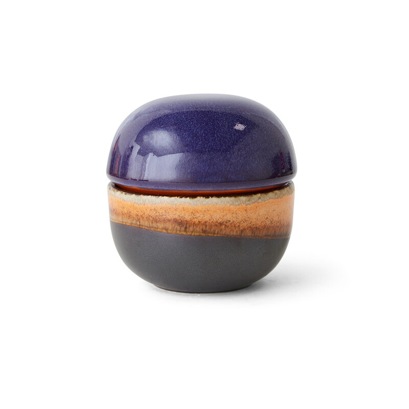 HKLIVING-collectie 70s ceramics: sugar pot 4 PM