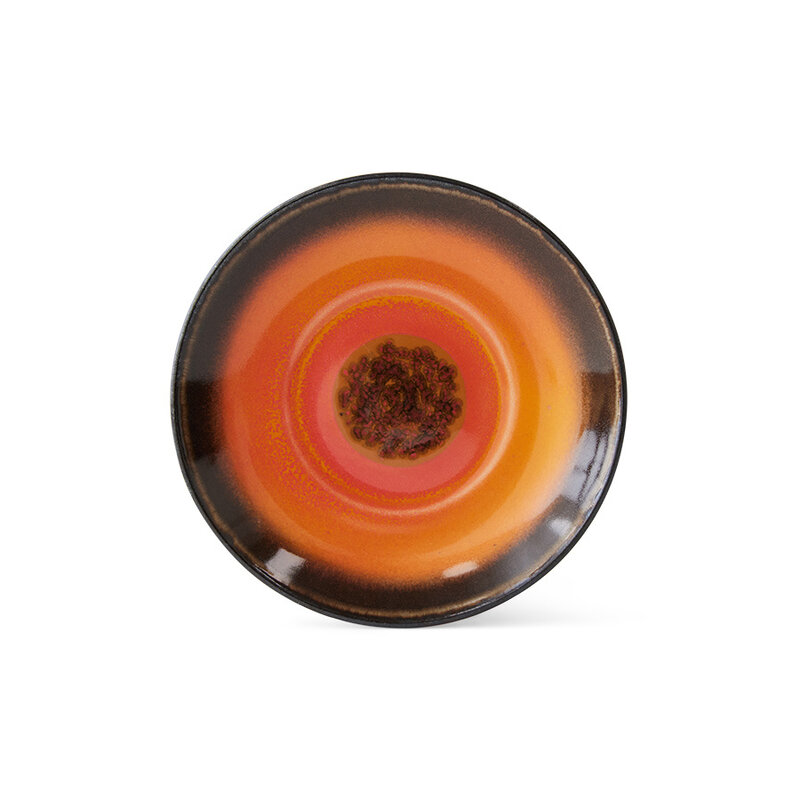 HKLIVING-collectie 70s ceramics: saucers roasts (set of 4)