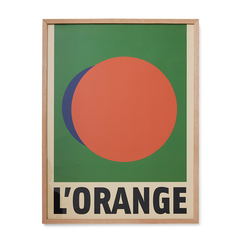 HKliving-collectie Framed artwork l'orange