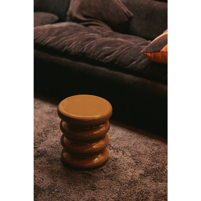 HKliving-collectie Allure side table caramel