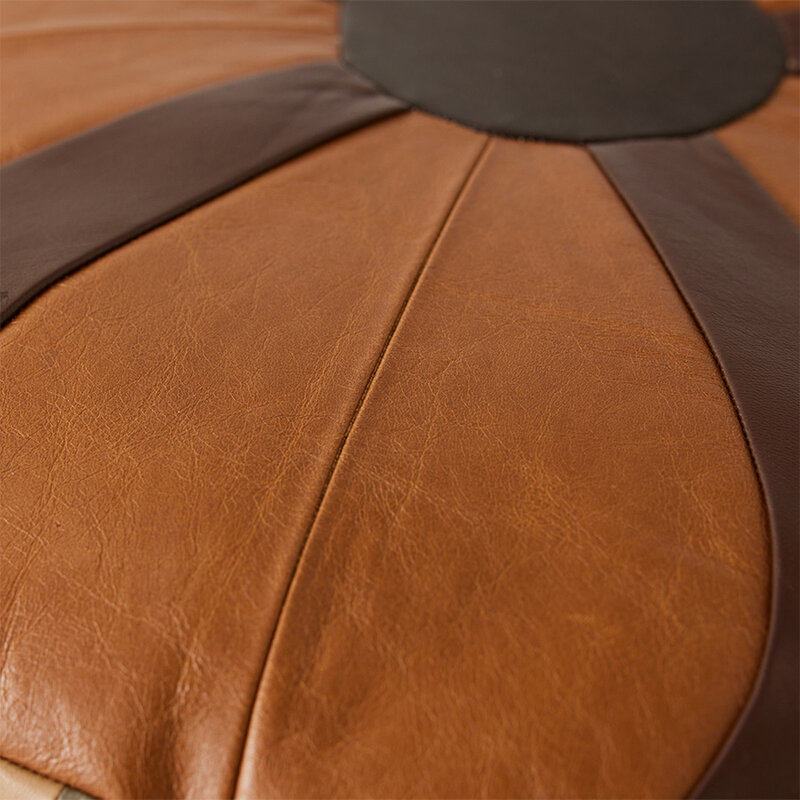 HKLIVING-collectie Retro patch kussen (ø55cm)