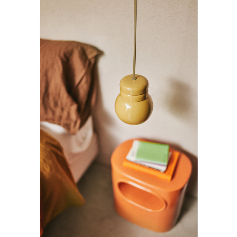 HKLIVING-collectie Bulb pendant lamp mustard