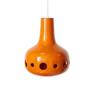 HKliving Dangle pendant lamp orange