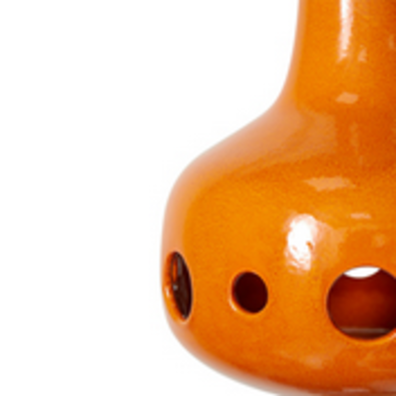 HKLIVING-collectie Dangle pendant lamp orange