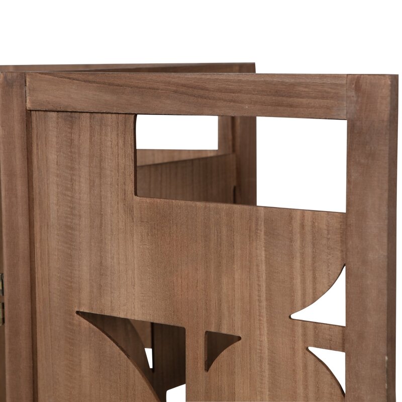 WOOOD-collectie Alana Folding Screen Wood Natural