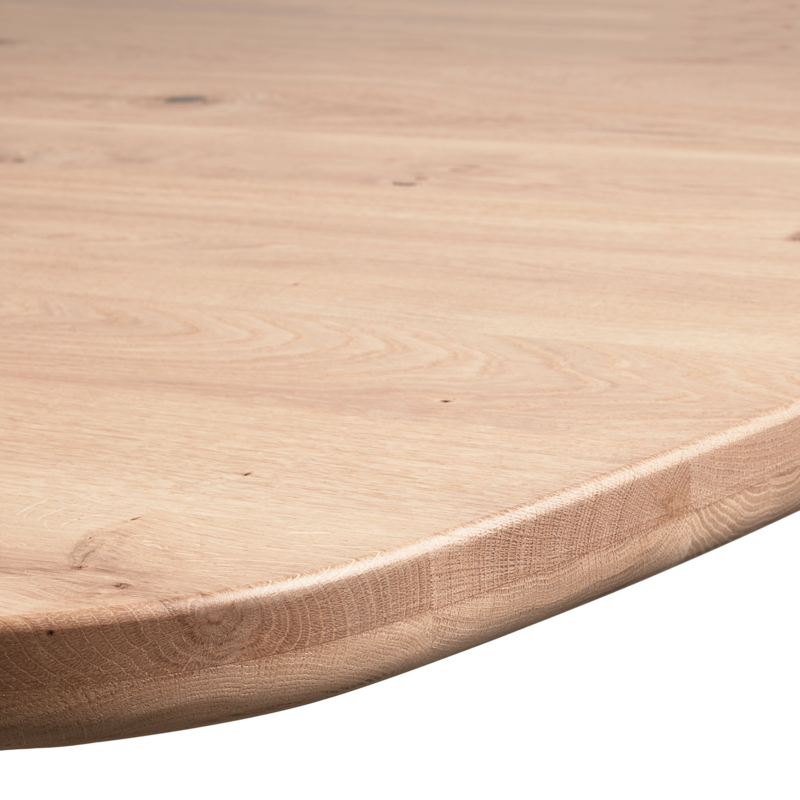 WOOOD-collectie TABLO XL TABLE TOP OAK NATURAL DANISH OVAL 230X115CM [fsc]