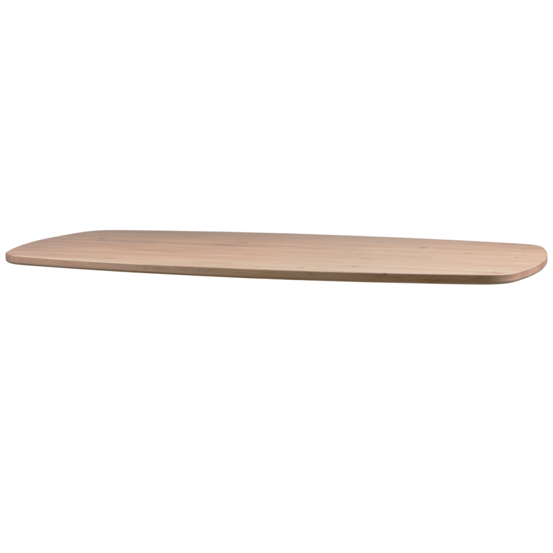 WOOOD-collectie TABLO XL TABLE TOP OAK NATURAL DANISH OVAL 230X115CM [fsc]