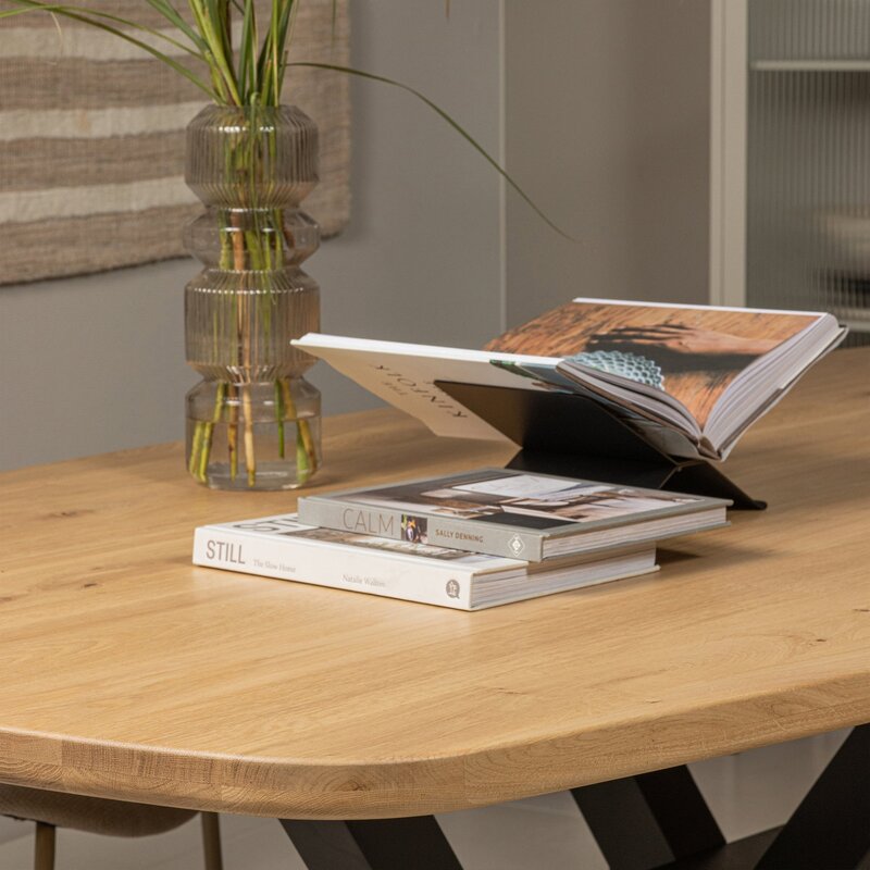 WOOOD-collectie TABLO XL TABLE TOP OAK NATURAL DANISH OVAL 230X115CM [fsc]