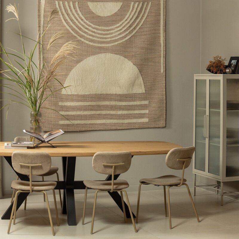 WOOOD-collectie TABLO XL TAFELBLAD EIKEN NATUREL DEENS OVAAL 230X115CM [fsc]