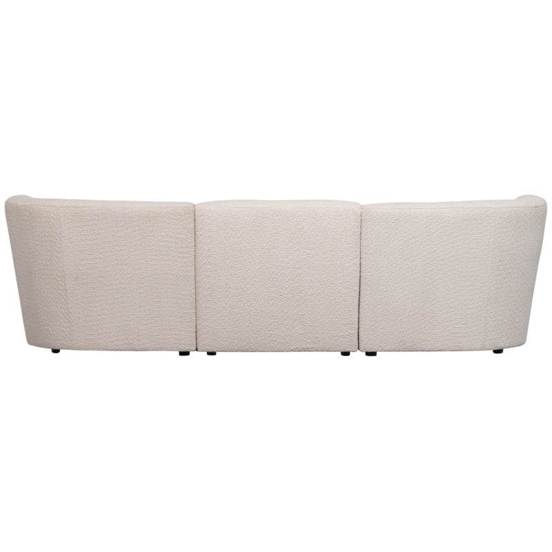 WOOOD-collectie Coco 3-Zits Boucle Creme