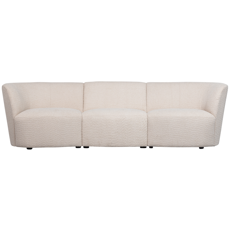 WOOOD-collectie Coco 3-Zits Boucle Creme