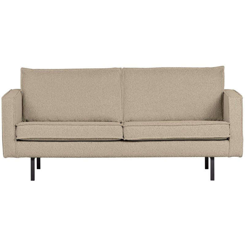 WOOOD-collectie Rodeo Bank 2.5-Zits Boucle Beige