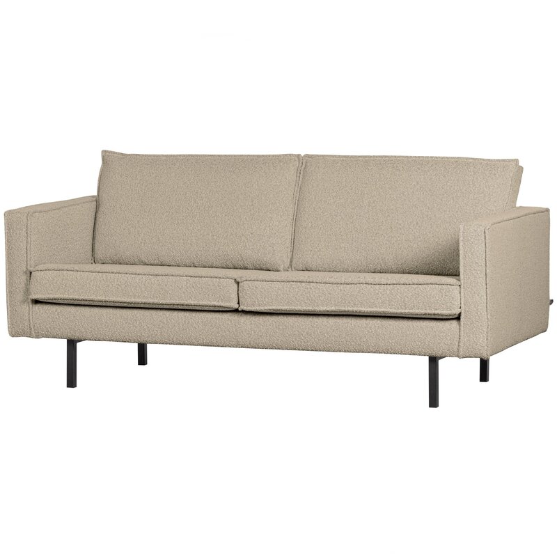 WOOOD-collectie Rodeo Bank 2.5-Zits Boucle Beige
