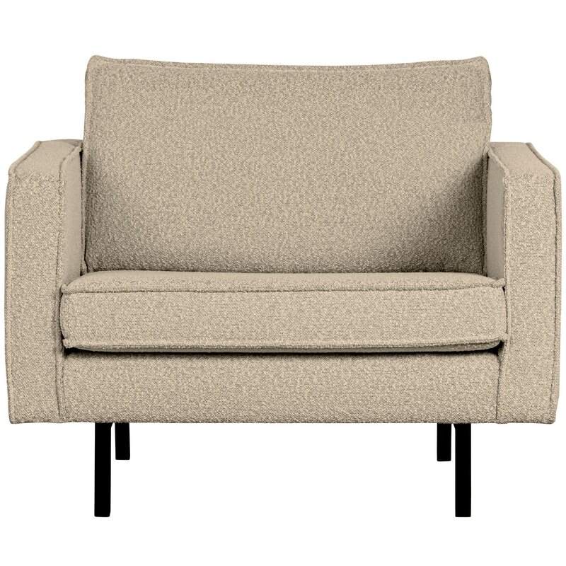 BePureHome-collectie Rodeo Fauteuil Boucle Beige