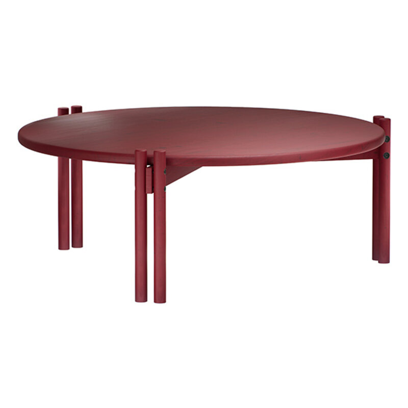 Karup Design-collectie Sticks Table Low Poppy Red