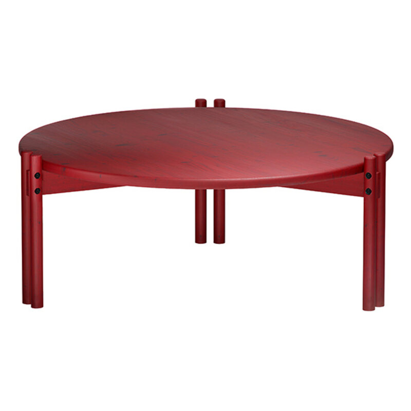 Karup Design-collectie Sticks Table Low Poppy Red