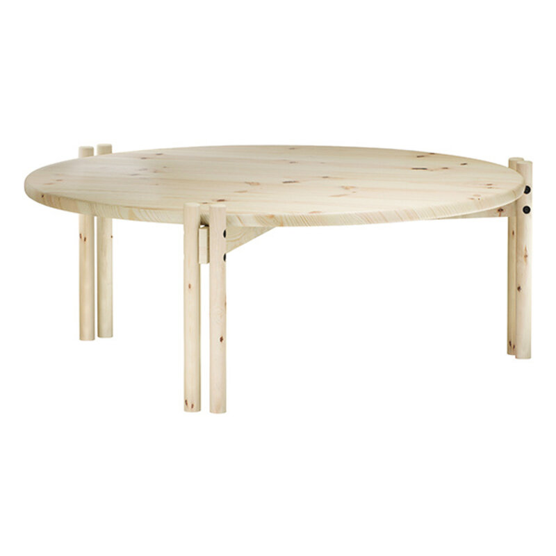 Karup Design-collectie Sticks salontafel Low naturel hout