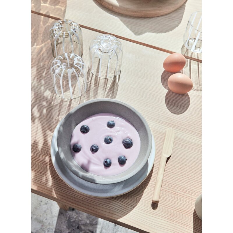 OYOY LIVING-collectie Yuka Dinerbord  Set van 2