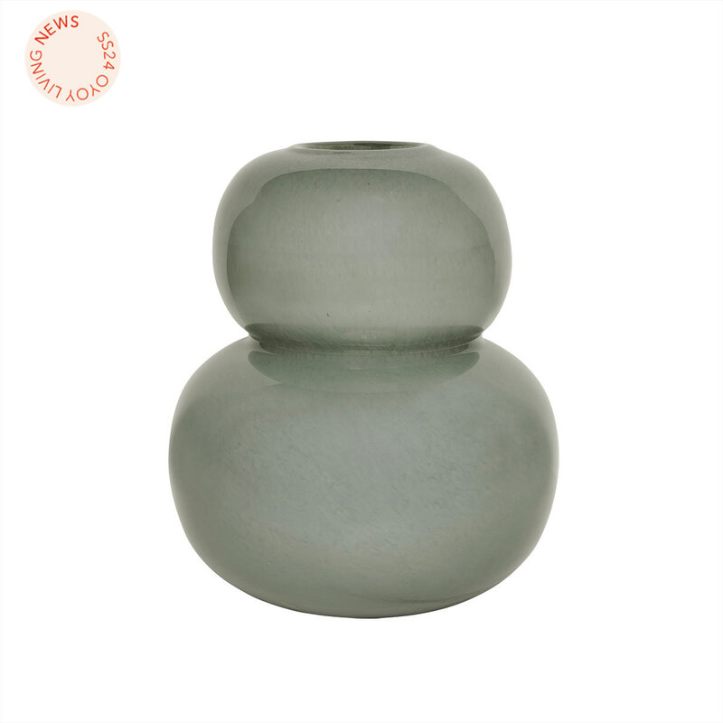 OYOY LIVING-collectie Lasi Vaas  Groot  Jade
