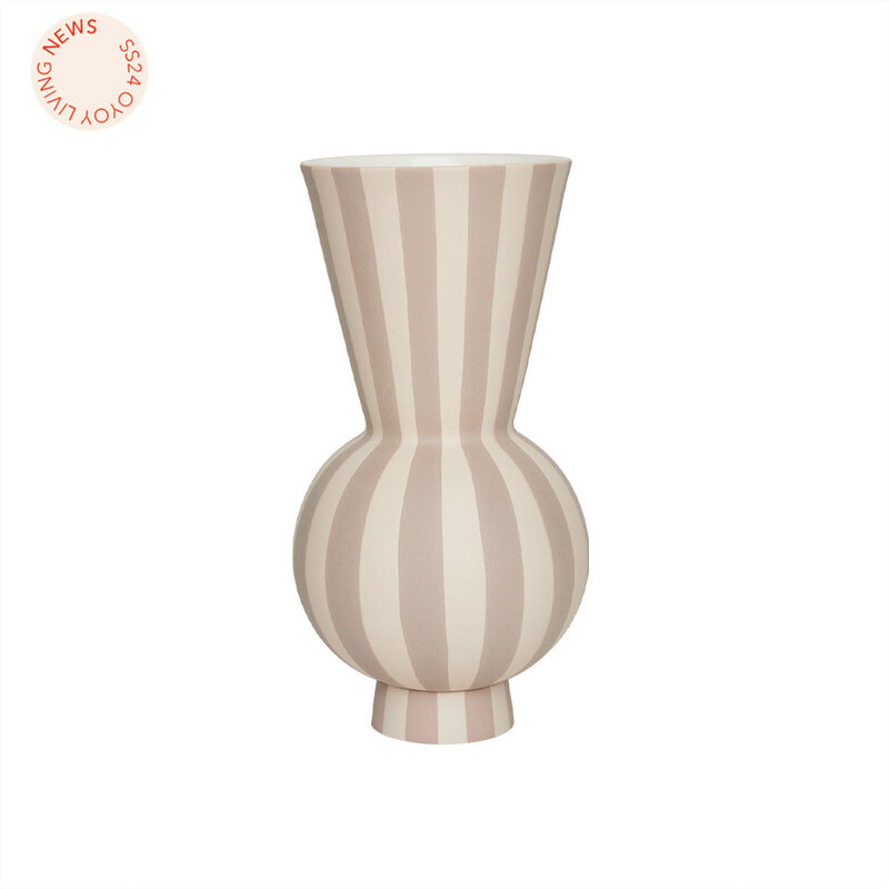 OYOY LIVING-collectie Toppu Vaas  Rond