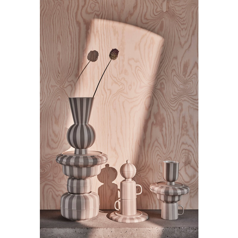 OYOY LIVING Toppu Vase  Round