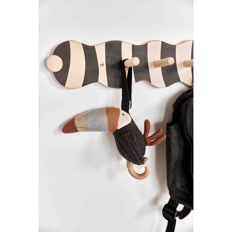 OYOY MINI Crocodile Coat Rack  Nature