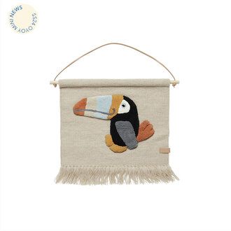 OYOY MINI Toucan Wandhanger  Klei