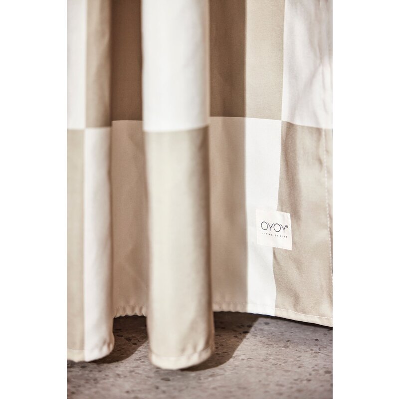 OYOY LIVING Chess Shower Curtain