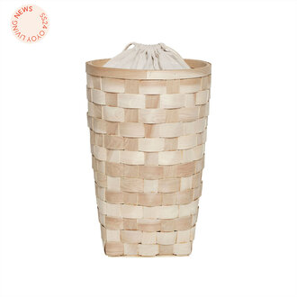 OYOY LIVING Sporta Washing and Storage Basket  Large  Natural