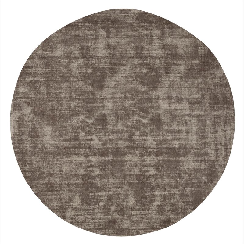 Vloerkleed La Belle rond dia 150 cm sage green